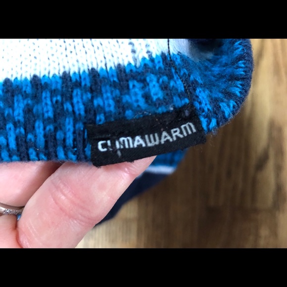 Adidas Climawarm blue knit hat with fleece lining - Picture 5 of 5
